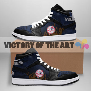 Pro Shop Camo Logo New York Yankees Jordan Sneakers