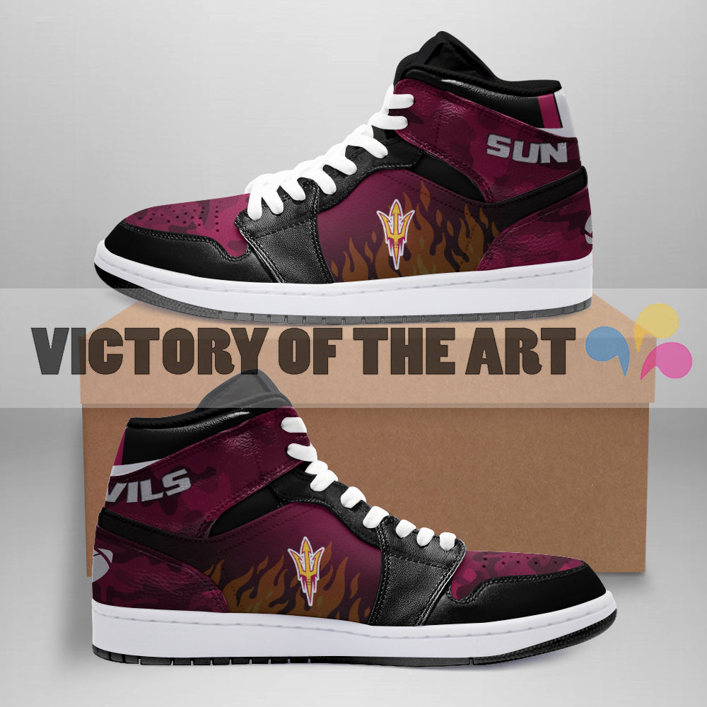 Pro Shop Camo Logo Arizona State Sun Devils Jordan Sneakers – Vota Color