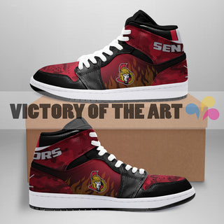 Pro Shop Camo Logo Ottawa Senators Jordan Sneakers