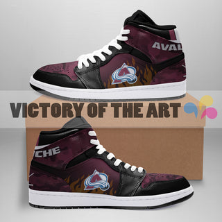 Pro Shop Camo Logo Colorado Avalanche Jordan Sneakers