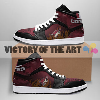 Pro Shop Camo Logo Arizona Coyotes Jordan Sneakers