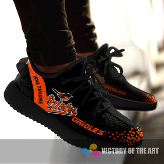Simple Logo Baltimore Orioles Sneakers As Special Shoes