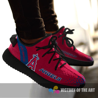 Simple Logo Los Angeles Angels Sneakers As Special Shoes