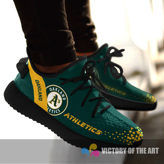 Simple Logo Oakland Athletics Sneakers As Special Shoes