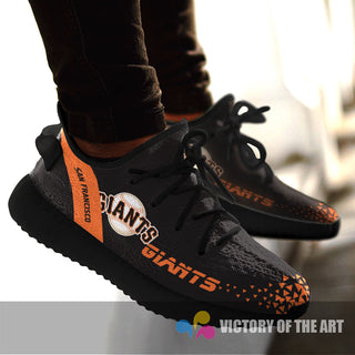 Simple Logo San Francisco Giants Sneakers As Special Shoes