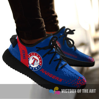 Simple Logo Texas Rangers Sneakers As Special Shoes