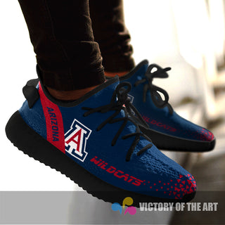 Simple Logo Arizona Wildcats Sneakers As Special Shoes