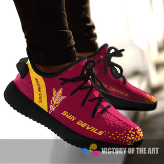 Simple Logo Arizona State Sun Devils Sneakers As Special Shoes