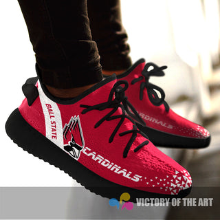 Simple Logo Ball State Cardinals Sneakers As Special Shoes