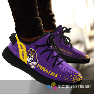 Simple Logo East Carolina Pirates Sneakers As Special Shoes