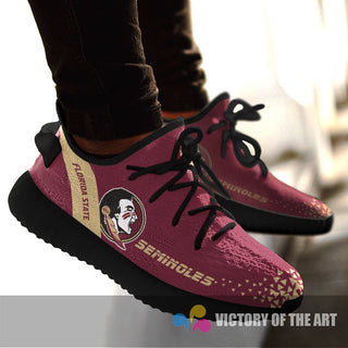 Simple Logo Florida State Seminoles Sneakers As Special Shoes