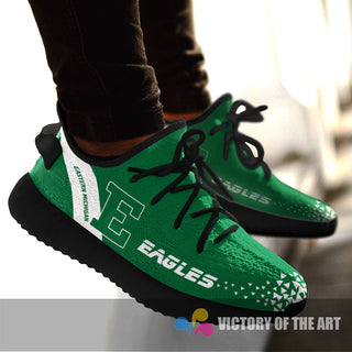 Simple Logo Eastern Michigan Eagles Sneakers As Special Shoes