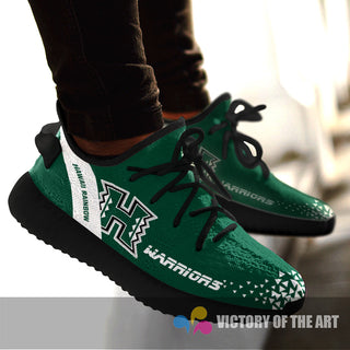 Simple Logo Hawaii Rainbow Warriors Sneakers As Special Shoes