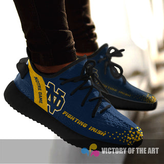 Simple Logo Notre Dame Fighting Irish Sneakers As Special Shoes