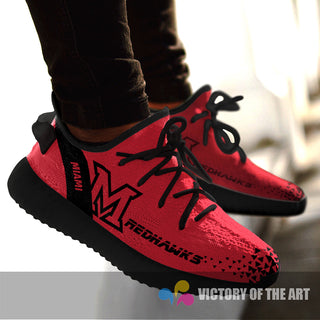 Simple Logo Miami RedHawks Sneakers As Special Shoes