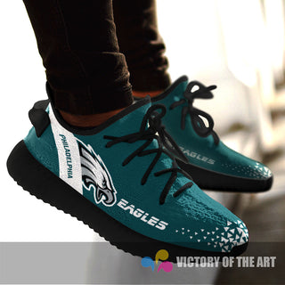 Simple Logo Philadelphia Eagles Sneakers As Special Shoes