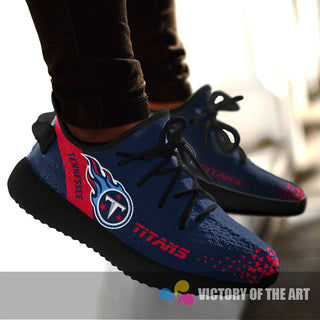 Simple Logo Tennessee Titans Sneakers As Special Shoes