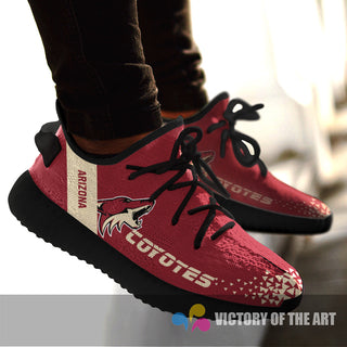 Simple Logo Arizona Coyotes Sneakers As Special Shoes