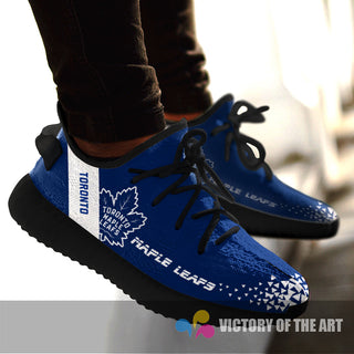 Simple Logo Toronto Maple Leafs Sneakers As Special Shoes