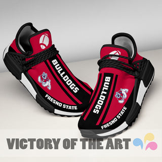 Fashion Unique Fresno State Bulldogs Human Race Shoes