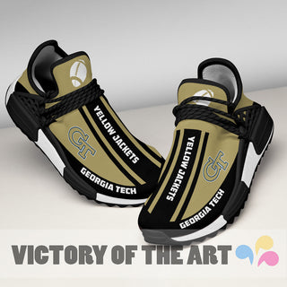Fashion Unique Georgia Tech Yellow Jackets Human Race Shoes