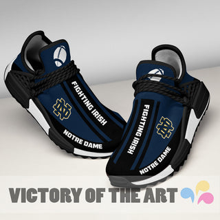 Fashion Unique Notre Dame Fighting Irish Human Race Shoes