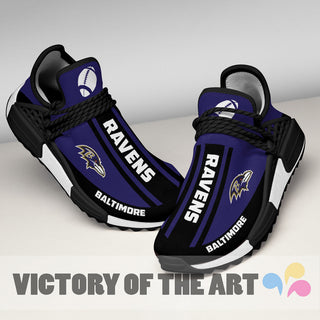 Fashion Unique Baltimore Ravens Human Race Shoes