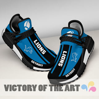 Fashion Unique Detroit Lions Human Race Shoes