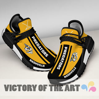 Fashion Unique Nashville Predators Human Race Shoes