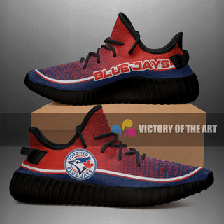 Words In Line Logo Toronto Blue Jays Yeezy Shoes