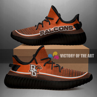 Words In Line Logo Bowling Green Falcons Yeezy Shoes