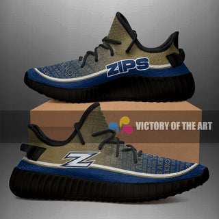 Words In Line Logo Akron Zips Yeezy Shoes