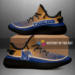Words In Line Logo Memphis Tigers Yeezy Shoes
