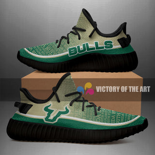 Words In Line Logo South Florida Bulls Yeezy Shoes