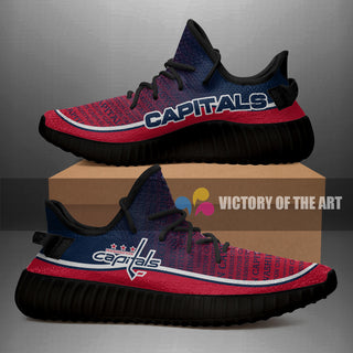 Words In Line Logo Washington Capitals Yeezy Shoes