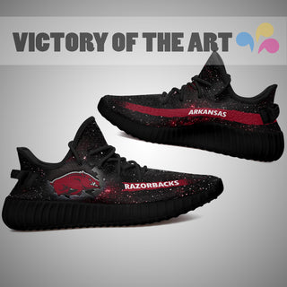 Art Scratch Mystery Arkansas Razorbacks Shoes Yeezy