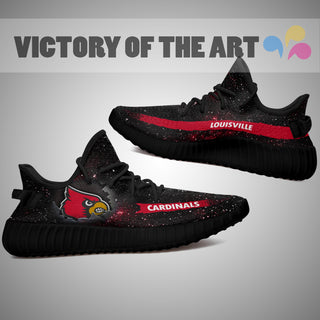 Art Scratch Mystery Louisville Cardinals Shoes Yeezy