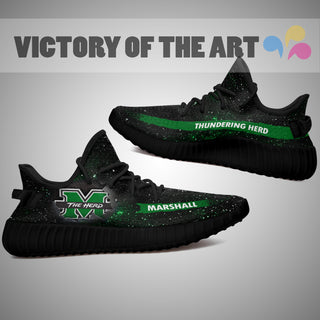 Art Scratch Mystery Marshall Thundering Herd Shoes Yeezy