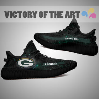 Art Scratch Mystery Green Bay Packers Shoes Yeezy