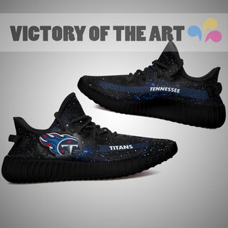 Art Scratch Mystery Tennessee Titans Shoes Yeezy