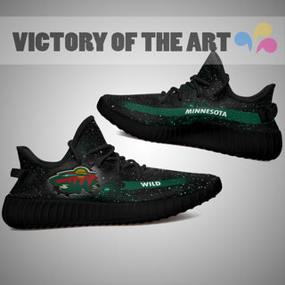 Art Scratch Mystery Minnesota Wild Shoes Yeezy