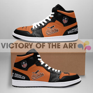 Simple Logo Baltimore Orioles Jordan Shoes