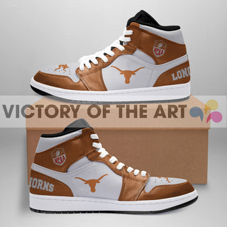 Simple Logo Texas Longhorns Jordan Shoes
