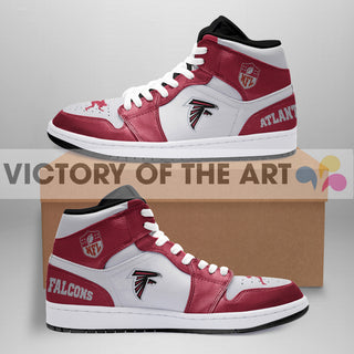 Simple Logo Atlanta Falcons Jordan Shoes