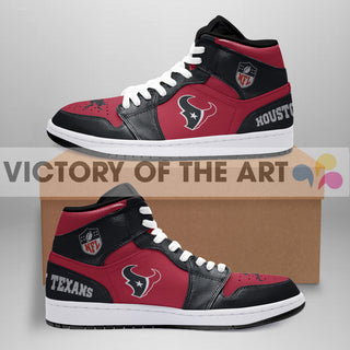 Simple Logo Houston Texans Jordan Shoes