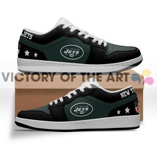 Gorgeous Simple Logo New York Jets Low Jordan Shoes