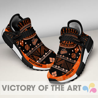 Wonderful Pattern Human Race Baltimore Orioles Shoes For Fans