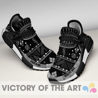 Wonderful Pattern Human Race Chicago White Sox Shoes For Fans