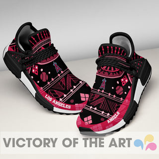 Wonderful Pattern Human Race Los Angeles Angels Shoes For Fans
