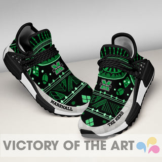 Wonderful Pattern Human Race Marshall Thundering Herd Shoes For Fans